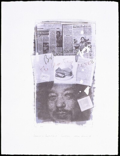 Alison Knowles, The Identical Lunch, Kombinationsdruck, 1994, Foto: ifa, <br>© Alison Knowles