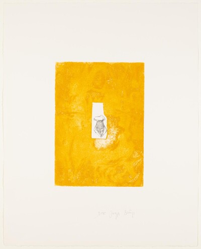 Joseph Beuys, Honiggefäß (Blatt <em>n</em> aus der Suite <strong>„Zirkulationszeit“</strong>), Aquatinta, 1982, Foto: ifa, © VG Bild-Kunst, Bonn 2026