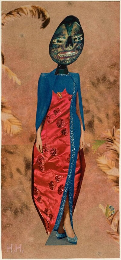 Hannah Höch, Fremde Schönheit II, Collage, 1966, Foto: Labor Liedtke, Stuttgart, <br>© VG Bild-Kunst, Bonn 2026